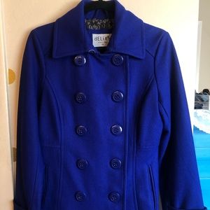Cobalt Blue Peacoat